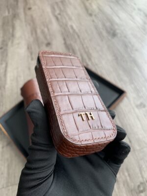 Bao da Nokia 8800 alligator brown