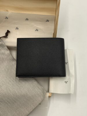 Ví gấp đôi nam màu đen