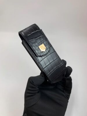 Bao da Vertu Signature chất liệu da cá sấu nhập Pháp