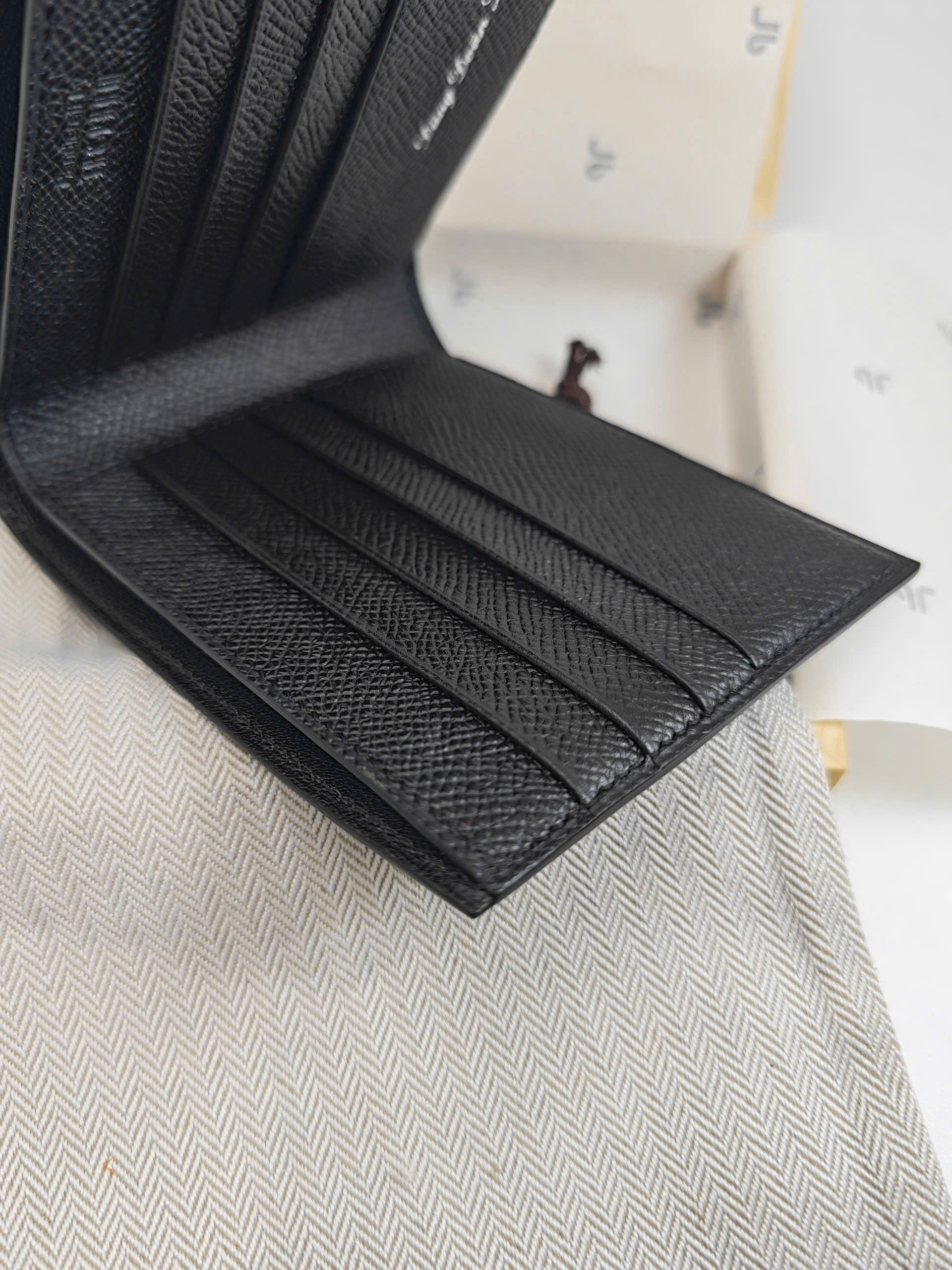 Ví gấp nam da cá sấu cao cấp chế tác thủ công - Hình ảnh 3